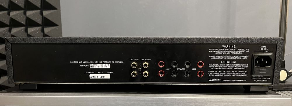 Linn Powertek - amplificador de potência stereo