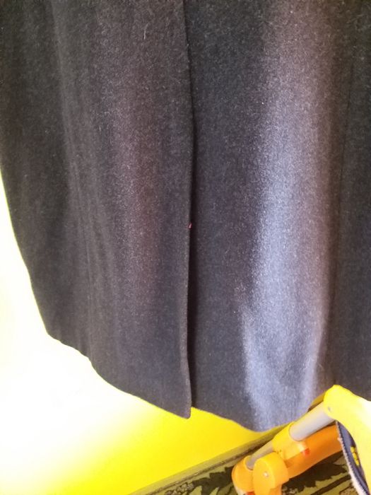 ! *oryg* Wool & Cashmere Fabrics Made in Italy płaszcz męski elegancki