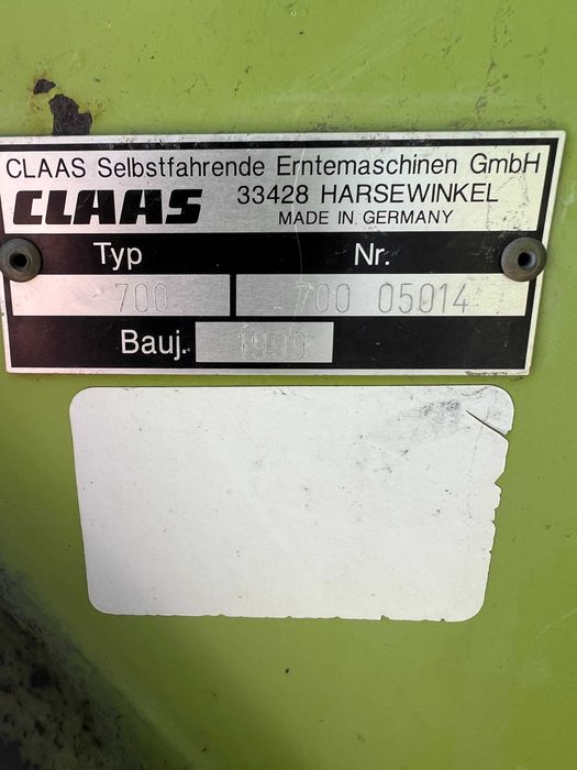 Зернова жниварка Claas Lexion 6-9м.С ! Розбирання !!!