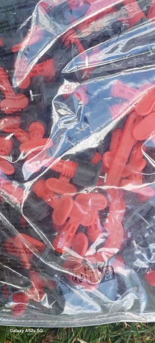 system poziomowania płytek klipsy 287 sztuk
