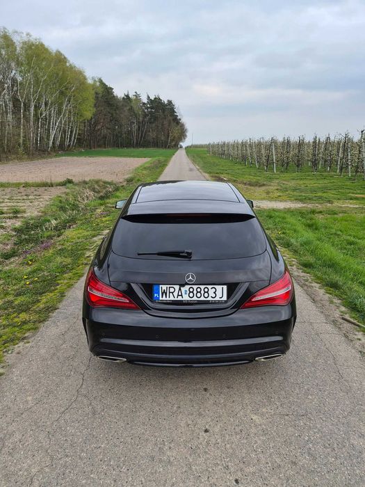 CLA 250 Shooting Brake 211 KM / MANUAL / WhiteArt Edition / AMG + Night / BEZWYPADKOWY / ORYGINALNY LAKIER