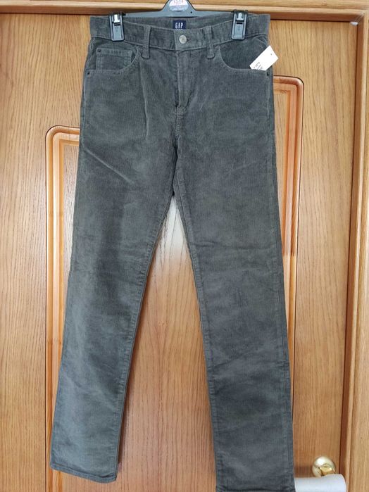 Брюки вельветовые (вельветки) для мальчика/подростка, GAP, 14-16  лет
