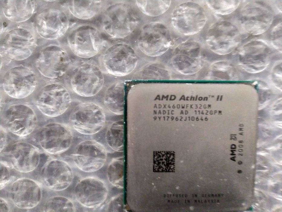 AMD Athlon II X4 641, A4-3400, Athlon x2 260