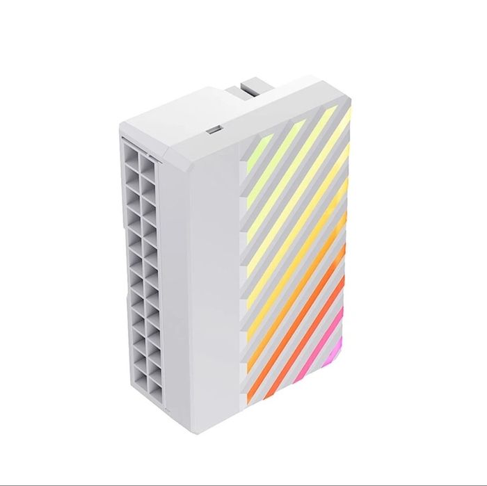 Złącze adapter ATX 24P kątowy 90° aRGB