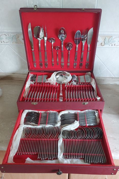 Faqueiro Marinox 130 peças