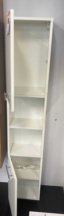 Słupek łazienkowy wiszący Biały