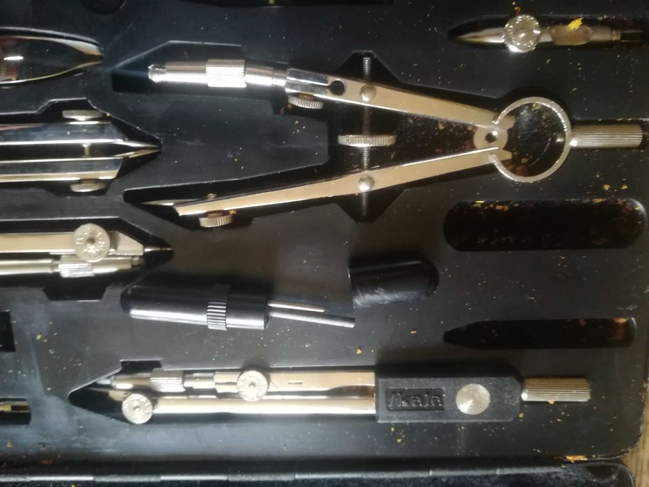 Skala Precision duży zestaw kreślarski