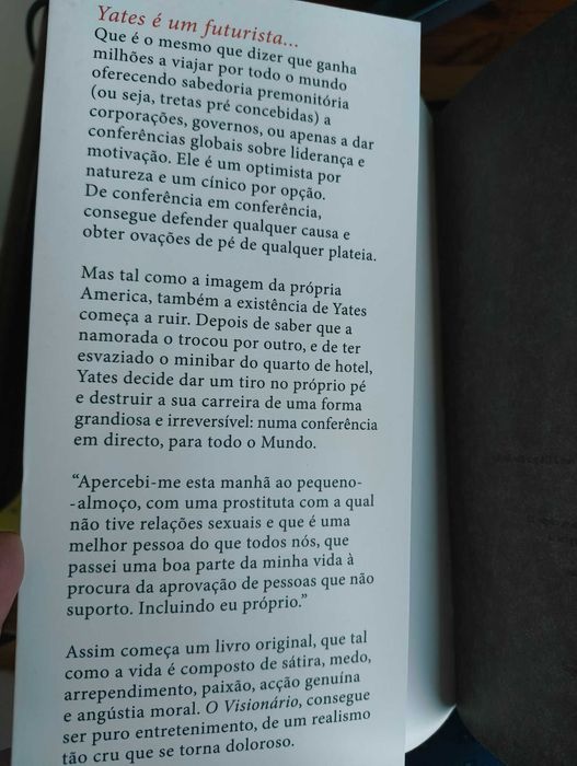 O Visionário - James P. Othmer | Thriller Eletrizante e Satírico
