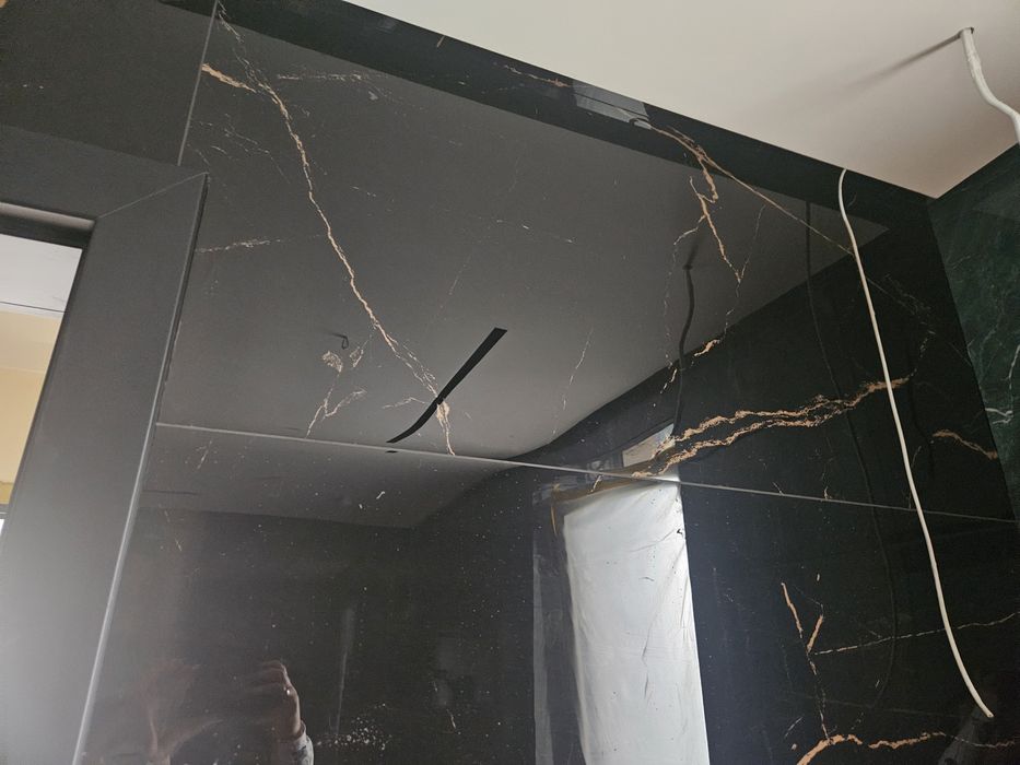 Czarne płytki połysk 120x60
