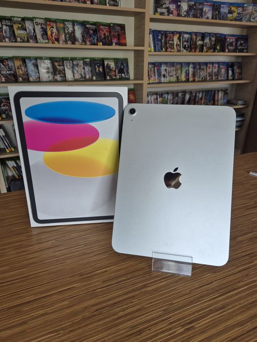 TABLET jak nowy iPad A16 11 generacja A3354 SREBRNY 128GB BATERIA 100% gwarancja 11/2026 zestaw FOLIA SERWIS GSM KOMIS SKUP SPRZEDAŻ ZAMIANA ZASTAW