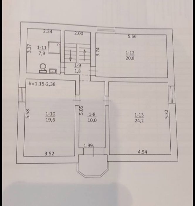 Продаж  будинку  рн Автовокзалу ,побудований для себе.
