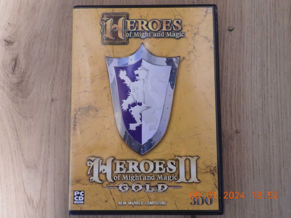 Heroes of Might And Magic I i II - GOLD Edition. PL PC Brodnica 