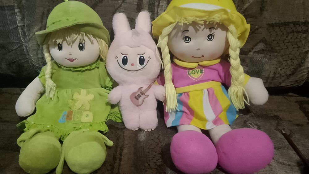 Мягкие куклы ...