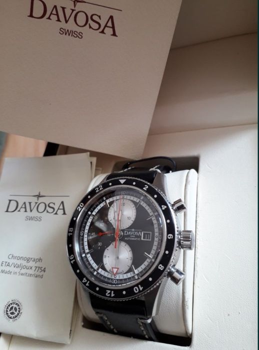 Zegarek Davosa Vord Travell automatic chronograf