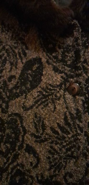 Ciepły zimowy płaszcz