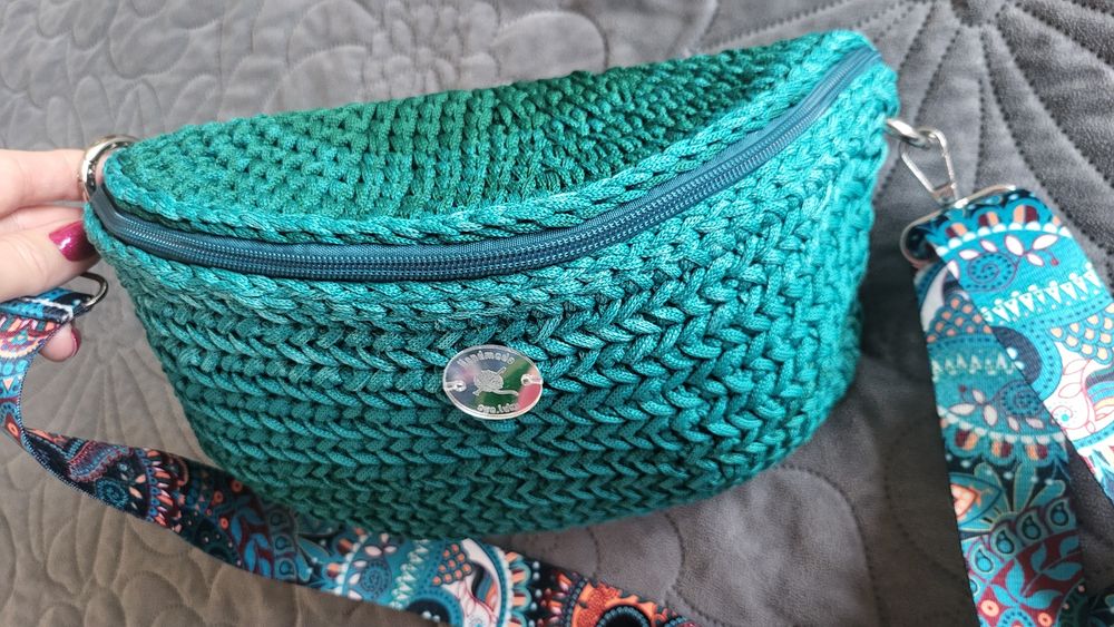 Torebka nerka cross body handmade