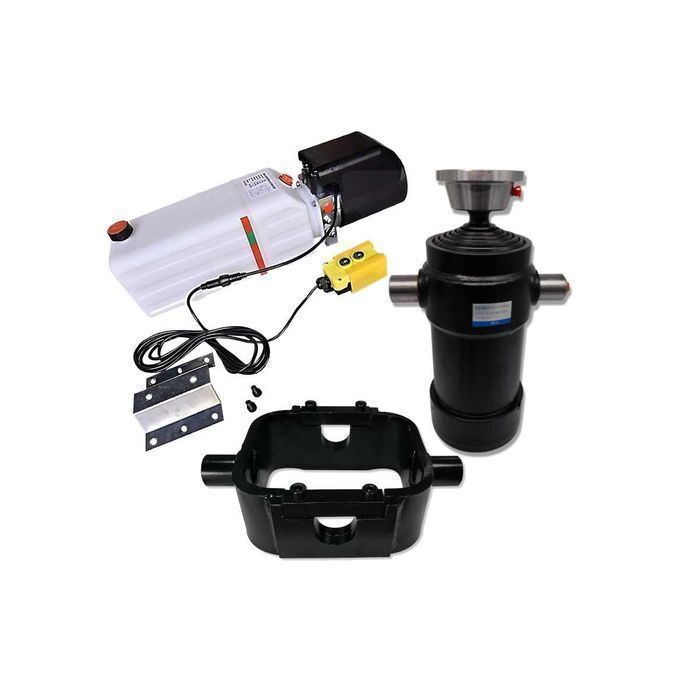 Siłownik skok 1250 kołyska agregat 24V KPL [7264]