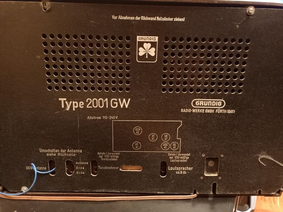 Radio lampowe Grundig
