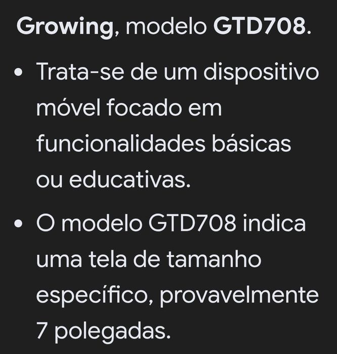 Vendo tablet 7 polegadas