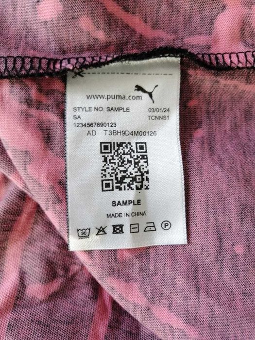 Футболка PUMA x F1® Color Splash Размер  S/M
