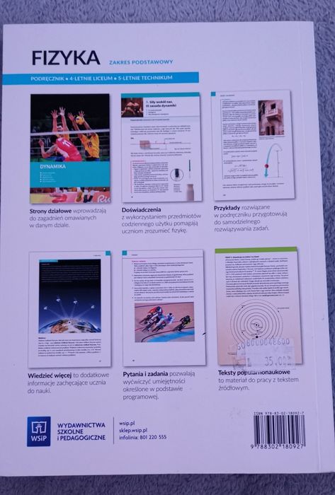 Fizyka 1 Podręcznik liceum i technikum WSiP