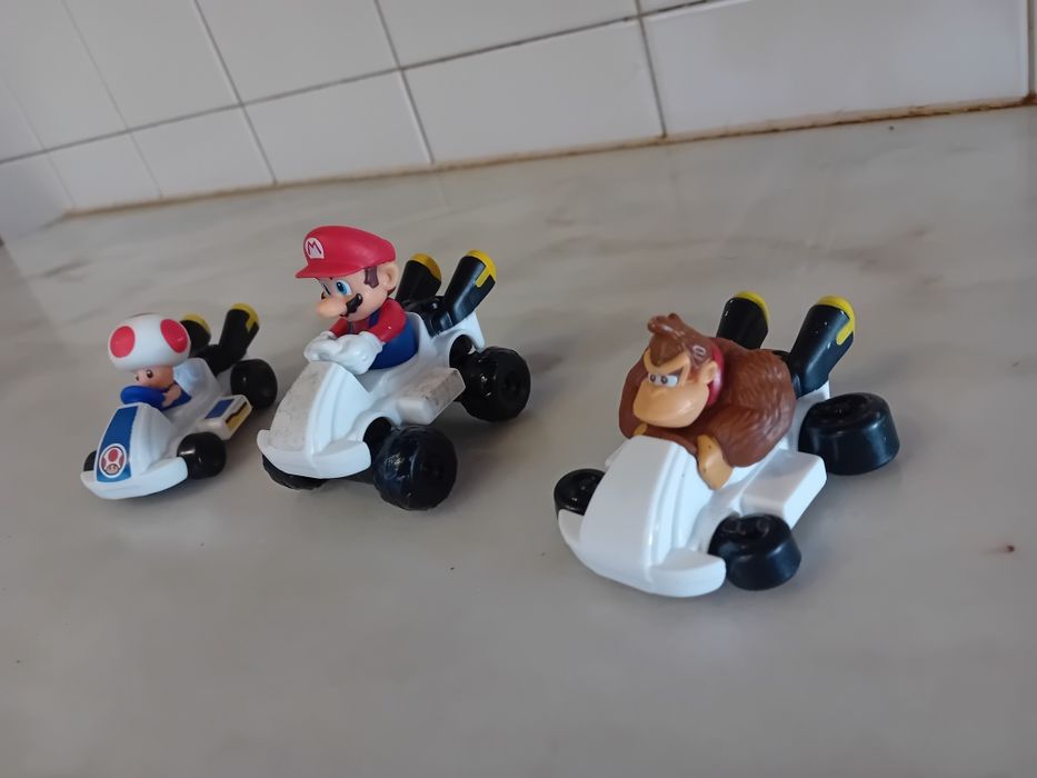 Conjunto de 3 Brinquedos Carrinhos