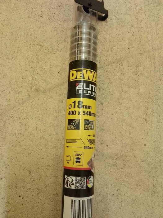 Wiertło do betonu DeWalt SDS-Max 18x540/400 mm