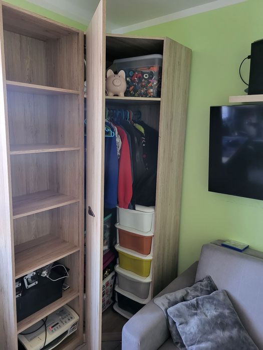 Szafa narożna + słupek