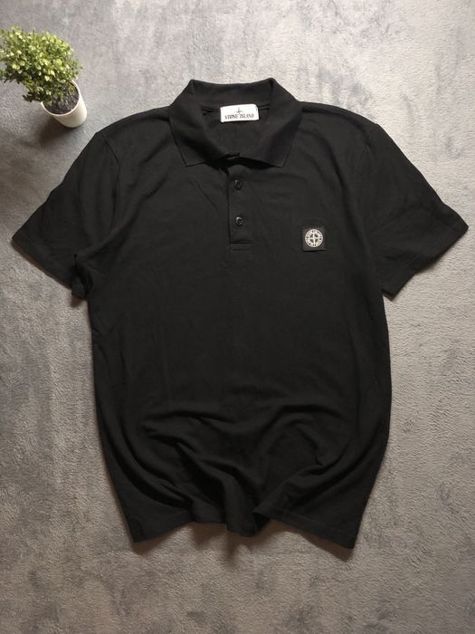 Футболка поло stone island стон айленд