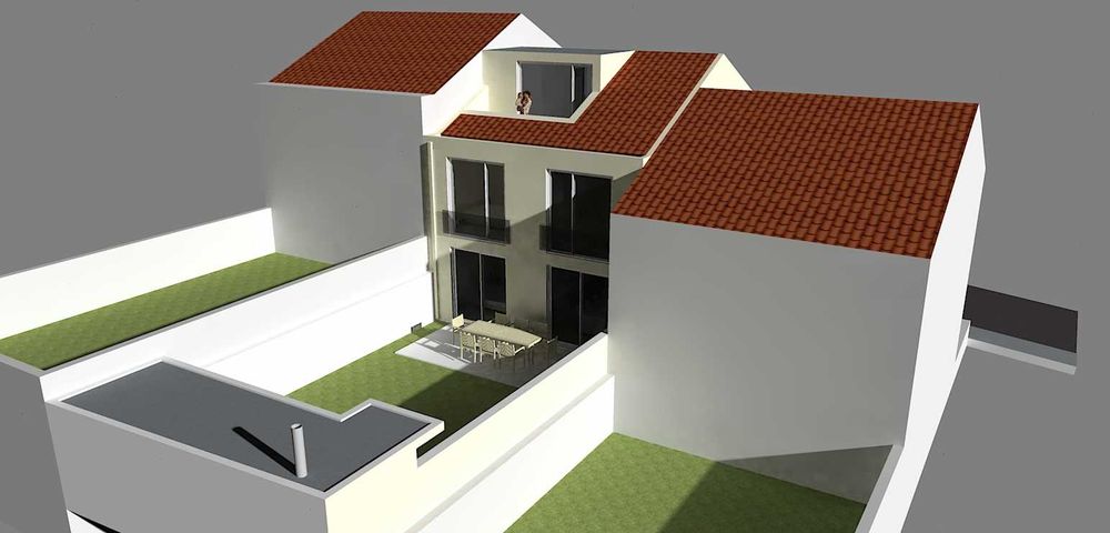 Terreno com projeto aprovado em Vilar do Paraíso