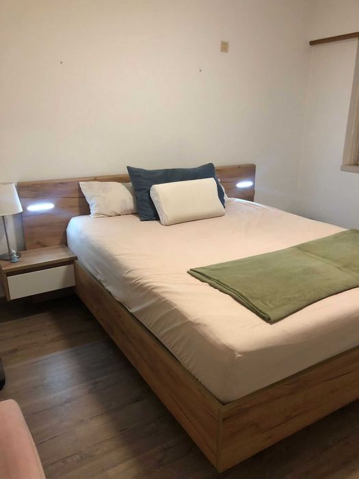 Quarto Completo - Cama, Cabeceira, Mesa de Cabeceira, Cômoda, Colchão