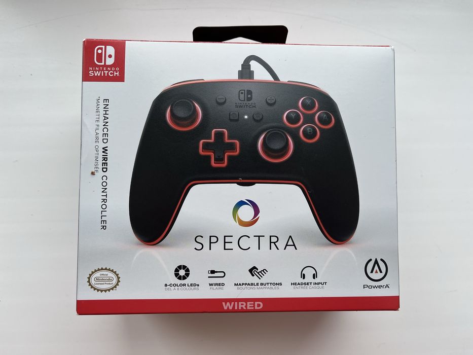 PowerA Spectra Enchanted геймпад Nintendo Switch з підсвіткою