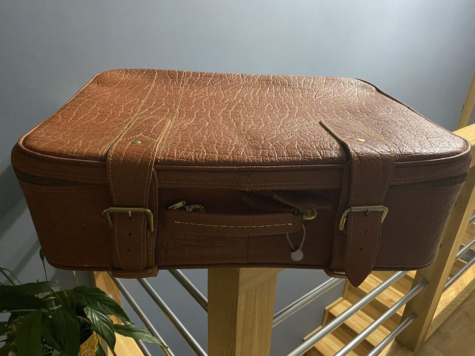 Walizki skorzane
