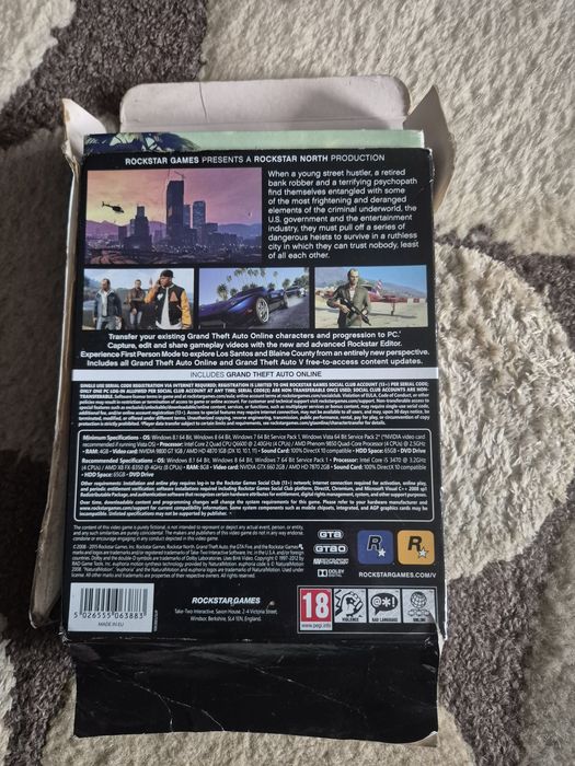Gra PC GTA 5 komplet