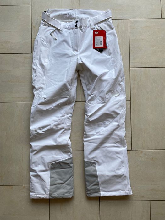 Spodnie narciarskie damskie Helly Hansen Alphelia XL białe NOWE
