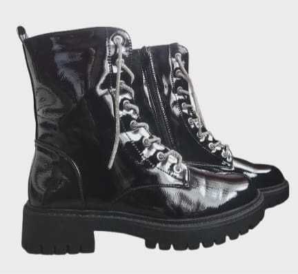 Botki damskie traperki czarne workery 36-41