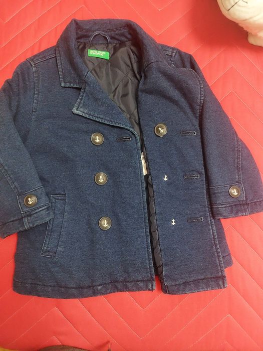 Casaco trespasse azul ganga