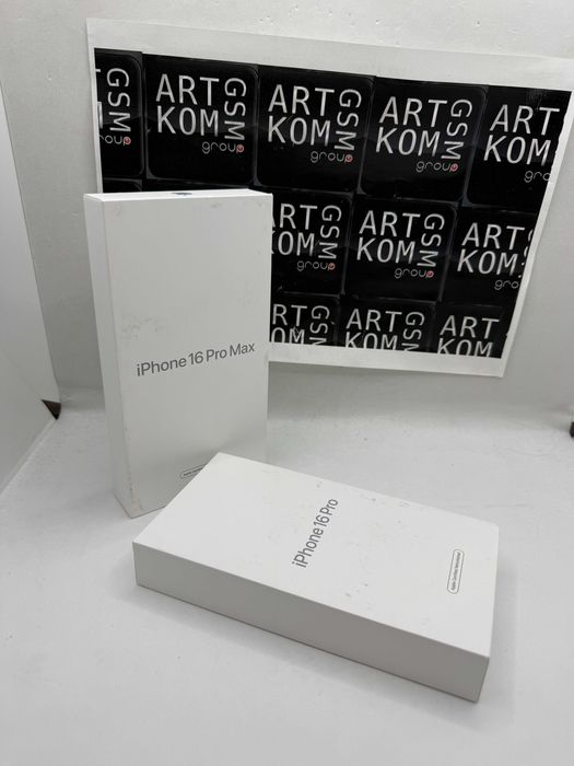 NAJTANIEJ od ARTKOM NOWY iPhone 16 Pro 256gb 3950zł OKazja!