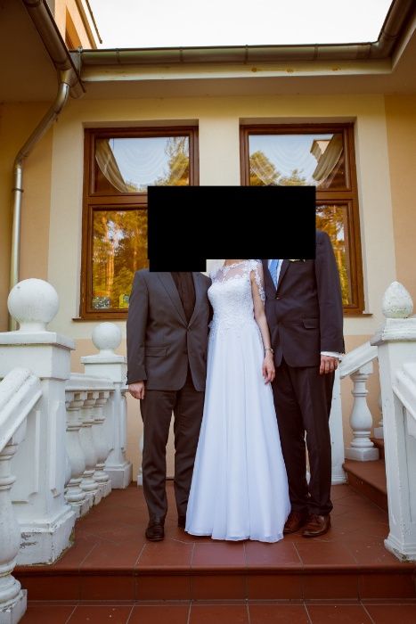 Suknia ślubna Classa Moda + bolerko i torebka