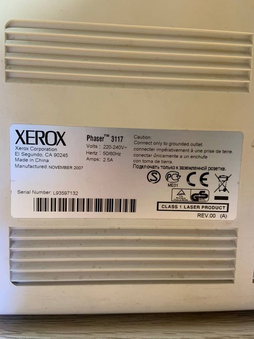 Принтер Xerox Phaser 3117.