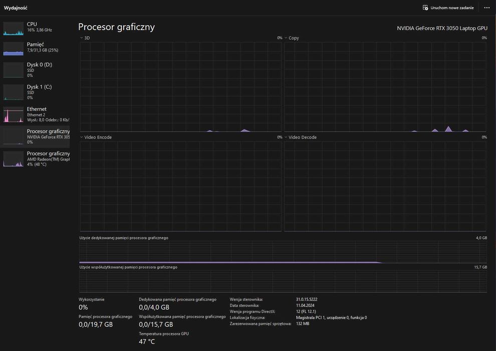 HP Victus 16 Ryzen 5-5600H/32GB/1TB RTX3050, 144Hz