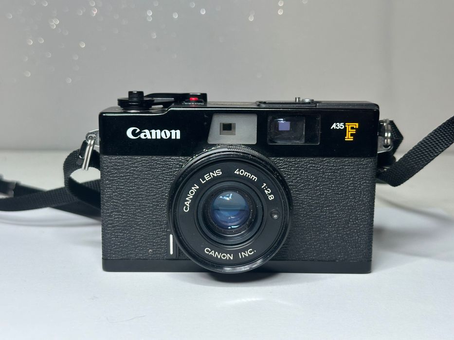 Aparat analogowy dalmierz Canon A35F