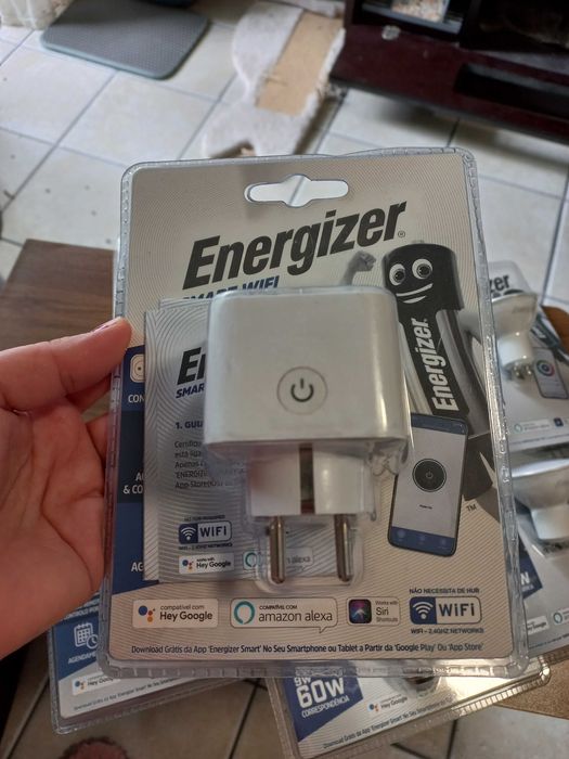 Fichas e lampadas  led inteligentes Energizer  (ligação ao tlm)