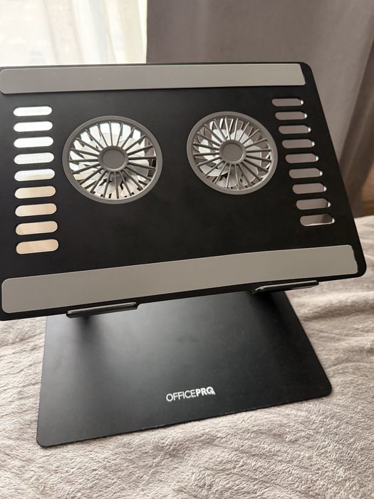 Підставка під ноутбук охолоджуюча OfficePro LS122B Aluminium alloys Black