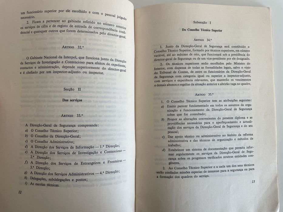 Decrecto lei da PIDE DGS