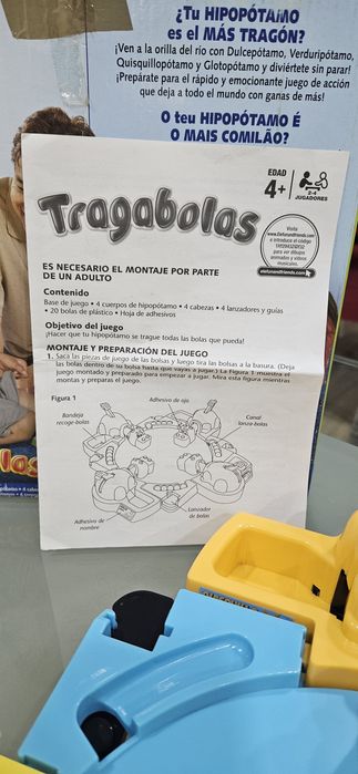 Famoso e divertido jogo "O Tragabolas"