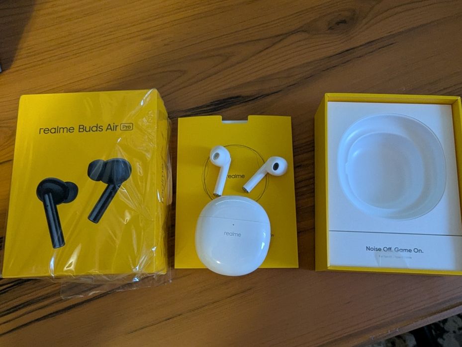 Навушники безпровідні Realme Buds Air Pro Withe (Оригінальні)