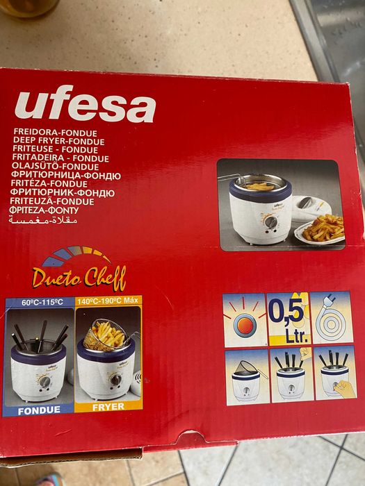 Fritadeira / Fondue Ufesa - novo