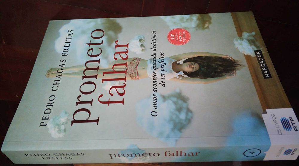 Livro "Prometo Falhar" - Pedro Chagas Freitas