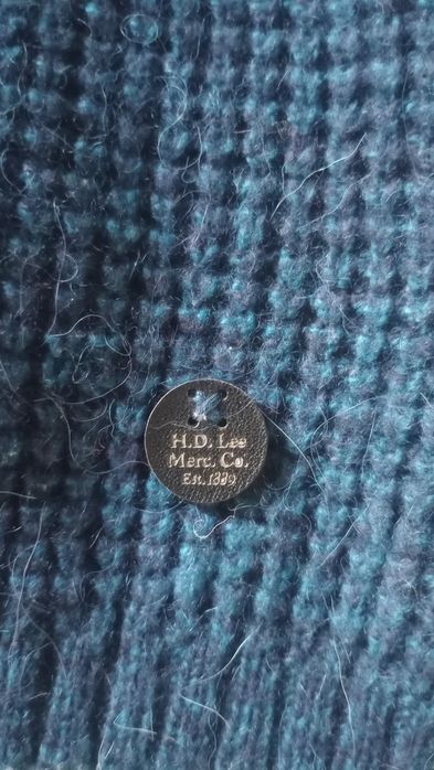 Piękny golf damski sweter Lee r.S